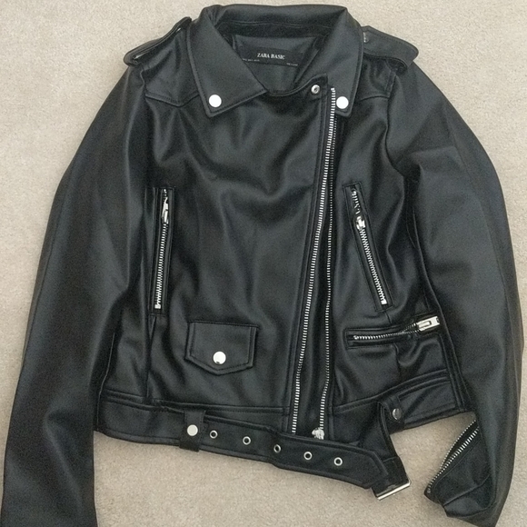 Zara Jackets & Blazers - Zara faux leather jacket perfect condition